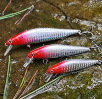 TOPLURE-señuelo duro de hundimiento lento, 7g, 10g, 14g, Señuelos de Pesca, ojo 3D, cebo Artificial para agua dulce y salada