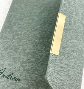 Cuaderno A5 con Cubierta de Cuero, Logotipo Personalizable, Encuadernación de Hojas Sueltas para Uso Comercial u Oficina, Tamaño Regalo - Product Image 4
