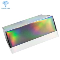 Cajas de Embalaje de Lujo para Pelucas y Lencería, Cajas Plegables Personalizadas para Extensiones de Cabello, Embalaje Holográfico