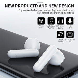 Beste Qualität Kabelloses Ohrhörer-Headset TWS Kopfhörer Kabellos Halb In-Ear Bequemes Tragen Ohrstöpsel mit Ladecase - Product Image 4