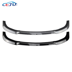 Kit Auto in ABS Nero Lucido Effetto Fibra di Carbonio Spoiler Anteriore Splitter per Paraurti per Hyundai I30 Tourer Elantra GT <span class=keywords><strong>GD</strong></span> 2012-2016 - Product Image 6