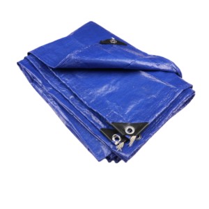 Bâche en polyéthylène plastique anti-UV, écologique, pour l'agriculture et l'industrie, imperméable, enduite de PE - Product Image 3