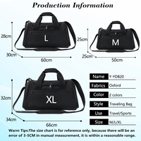 Sac de voyage pour hommes et femmes, sac de sport pour la gym, sac de week-end, bagage à main avec compartiment séparé pour chaussures, sac de sport personnalisé