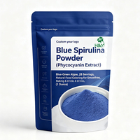 Extrait naturel de spiruline E18, poudre de phycocyanine soluble dans l'eau