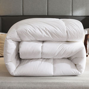 Piumino Estivo in Poliestere 200gsm Bianco Modello HX-XB per Forniture Alberghiere Origine Cina - Product Image 4