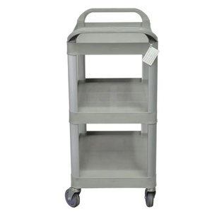 Versatile Extra Large Plastic Utility Cart with 3.7L Capacity for <b>Hotel</b> & <b>Restaurant</b> <b>Supplies</b> - Product Image 2