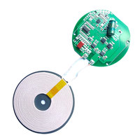 Récepteur sans fil de petite bobine de module de remplissage sans fil de la coutume 20W avec l'émetteur PCBA