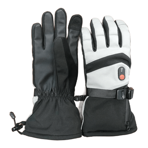 Gants chauffants électriques en cuir PU, gants chauffants à batterie pour l'hiver, le cyclisme en plein air, la conduite et les conditions climatiques froides - Product Image 1