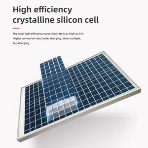 Photovoltaic Ultra-white Cloth Pattern Glass Polycrystalline Monocrystalline Customizable Power ABS/Aluminum Border <b>Solar</b> <b>Panels</b> - Product Image 6