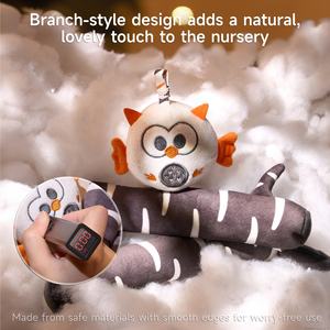 Tumama Kids - Juguete <span class=keywords><strong>de</strong></span> Luz Nocturna con Forma <span class=keywords><strong>de</strong></span> Cebra, Funciona con Pilas, Móvil Musical para Cuna con Peluche <span class=keywords><strong>de</strong></span> Búho, Juguetes Giratorios Colgantes - Product Image 6