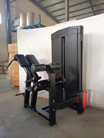 Appareil de musculation professionnel en acier réglable pour extensions dorsales et étirements des jambes – Idéal pour la salle de sport