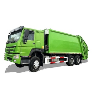 Camion compacteur de déchets HOWO 4X2 18-20m³ prêt à l'exportation pour l'ingénierie municipale et la gestion des déchets des villes intelligentes - Product Image 6