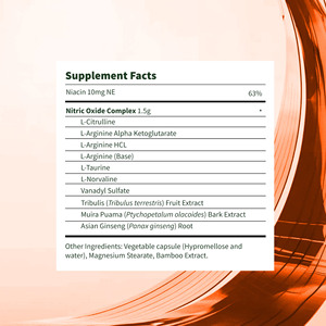 Private Labels Premium Formula Nitric Oxide Capsules Contains Tribulis Fruit Extract Intense Muscle Pumps Adult Fitness Capsules - Product Image 2