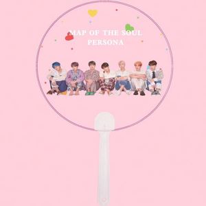 Éventails à main transparents en plastique imprimés sur mesure, design universel, éventail coréen avec logo - Product Image 5