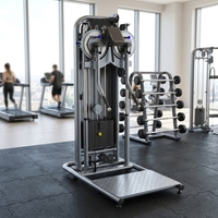Équipement de gymnastique d'usine debout augmentation latérale et Pec Fly arrière Delt réglable double fonction Fitness Machines musculation