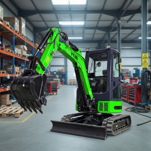 Miniexcavadora de 3.5 Toneladas con Motor EPA, Excavadora Hidráulica con Accesorios para Jardinería, Granjas y Paisajismo, 1 Año de Garantía, Personalizable - Product Image 1