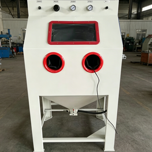 Machine de <span class=keywords><strong>sablage</strong></span> semi-automatique pour jantes de roues, pour la rénovation automobile - Product Image 2