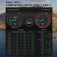 Kabel Ekstensi USB C ke C 10Gbps Jarak Jauh dengan Repeater, Selubung TPE Ultra-Fleksibel, Kabel VR Link 90 Derajat untuk Gaming VR