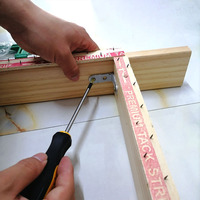 Kit de cadre en bois pour pistolet à tufter, idéal pour la fabrication de tapis, compatible avec les pistolets à tufter électriques, pour présentation sur table
