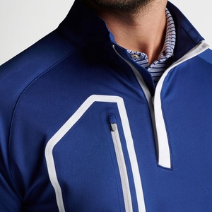 Chaquetas de golf con cremallera 1/4 de corte clásico Premium para hombre Sudaderas con capucha y sudaderas impresionantes - Product Image 5