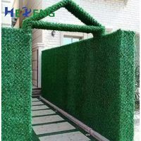 Clôture en filet à aiguilles artificielles d'extérieur Décoration de la cour de la vie privée Mur de plantes vertes