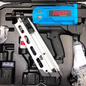 Pistola de clavos a gas Toua GFN3490, grapadora neumática inalámbrica <span class=keywords><strong>para</strong></span> herramientas de carpintería, construcción de máquinas de carpintería - Product Image 5
