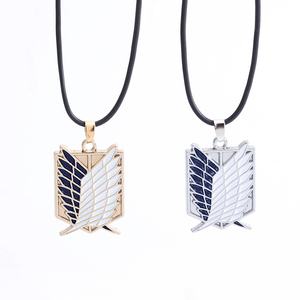 RH-01 Anime Alliage L'attaque Des Titans Corps Pendentif Collier - Product Image 1