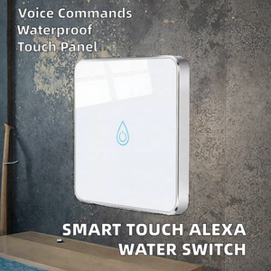 Interruptor de pared inteligente Tuya, interruptor táctil Wi-Fi para luces, interruptor inteligente para el hogar de 30A, panel de interruptor de vidrio templado - Product Image 2