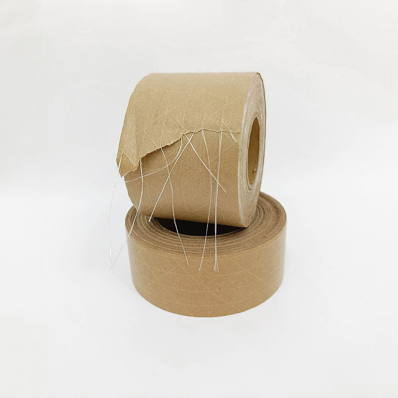 ruban adhésif en papier renforcé activé par l'eau sans logo