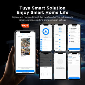नया डिजाइन स्मार्टलॉक लॉक होम मुख्य प्रवेश स्मार्ट सुरक्षा लॉक के लिए नया डिजाइन इलेक्ट्रॉनिक डिजिटल दरवाजा लॉक - Product Image 4