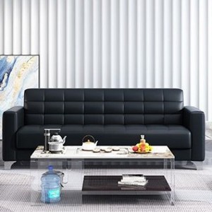 Salle d'attente de réception de direction commerciale de haute qualité ensemble de canapés de bureau sectionnels modernes personnaliser les meubles de bureau à domicile - Product Image 2