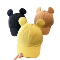 Gorra de Béisbol Ajustable de PVC de 6 Paneles para Niños Unisex con Protección Solar para Primavera y Otoño