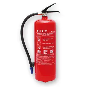国际标准化组织CE EN3批准的6千克干粉灭火器红色钢瓶颜色