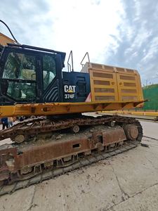 รถขุดตีนตะขาบมือสองยี่ห้อญี่ปุ่น รุ่นขายดีที่สุด Cat374FL เครื่องยนต์ 352 กิโลวัตต์ ความจุบุ้งกี๋ 4.4-4.6 ลูกบาศก์เมตร น้ำหนัก 70 ตัน - Product Image 5