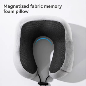 Cuscino da Viaggio Leggero Miandao, Cuscino per il Collo in Memory Foam Portatile e Traspirante per <span class=keywords><strong>Aereo</strong></span> - Product Image 4