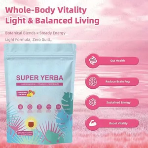 Poudre de supplément de Yerba Maté GLP-5-HTP à marque privée, 30 sachets individuels, pour réduire la faim, favoriser la <span class=keywords><strong>santé</strong></span> intestinale et soutenir la perte de poids - Product Image 3
