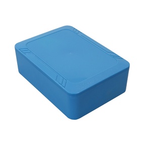 กล่องรวมสายไฟฟ้าพลาสติกกันน้ำ IP67 สีน้ำเงิน ยอดขายสูงสุด สำหรับใช้งานกลางแจ้ง วัสดุ ABS สำหรับอุปกรณ์อิเล็กทรอนิกส์และเครื่องมือวัด - Product Image 1