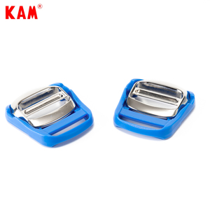 Good Quality Light Blue Quick Side Release <b>Belt</b> Metal Adjustable <b>Harness</b> Metal Buckle for <b>Belt</b> - Product Image 5