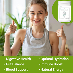 Integratore per il Benessere Totale del Corpo con Etichetta Privata, Miscela Botanica per la Digestione e la Pulizia dell'Intestino, Polvere Detox Dimagrante - Product Image 3