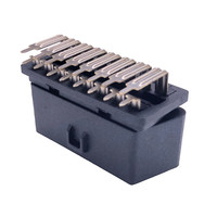 Konektor PCB OBD2 Female 16 Pin Sudut Kanan AOTAI dengan Garansi 1 Tahun untuk Alat Diagnostik Kendaraan