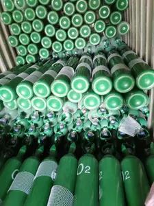 Factory High Quality Oxygen Nitrogen Gas Cylinder 40L 50L Gas Cylinder Refillable