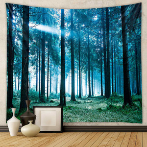 Chambre chevet fond tissu suspendu <span class=keywords><strong>Photo</strong></span> diffusion en direct mise en page fond <span class=keywords><strong>tapisserie</strong></span> décoration <span class=keywords><strong>murale</strong></span> tissu - Product Image 2
