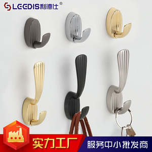 <b>Wall</b> Mounted Zinc Alloy Coat <b>Hooks</b> Rectangle Shape Rust Resistant Simple Style Home <b>Wall</b> Hanging Accessories Single <b>Hook</b> 2651 - Product Image 4