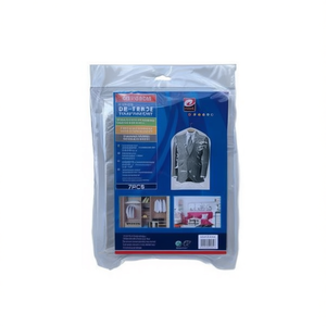 Funda de plástico Mnj para trajes, protector de ropa transparente de 90x60 cm para almacenamiento y viajes - Product Image 1