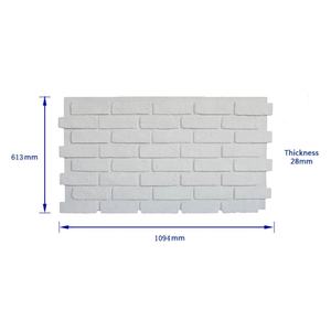 NEU-<span class=keywords><strong>Panel</strong></span> decorativo de poliuretano para pared, paneles de espuma de imitación de <span class=keywords><strong>ladrillo</strong></span>, <span class=keywords><strong>blanco</strong></span>, barato - Product Image 2