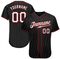 Vente en gros d'uniformes de baseball, design gratuit, chemise de baseball pour hommes, maillot de baseball personnalisé
