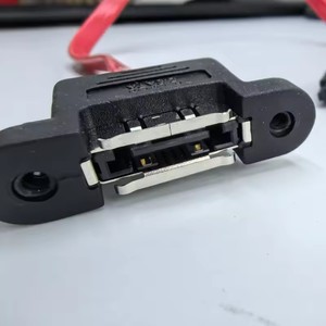 Cable de datos SATA interno a <span class=keywords><strong>eSATA</strong></span> para PC, cable con tornillo para montaje en panel para disco duro externo, 40 cm - Product Image 3