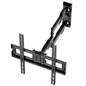 높이 조절이 가능한 풀 모션 <span class=keywords><strong>TV</strong></span> 마운트 가장 23-60 인치 평면 곡선 <span class=keywords><strong>TV</strong></span> 벽걸이 <span class=keywords><strong>TV</strong></span> 브래킷 회전 기울기 연장 레벨링 - Product Image 3
