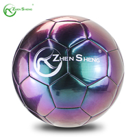 Zhensheng prix d'usine logo personnalisé football cousu à la machine pour les matchs de ligue
