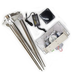 Vertical Bridge Turnstile Gate Barrier Efficient Tripod Mechanism Stainless Steel Touchless Access QR Code Face Recognition IP68 - Product Image 1